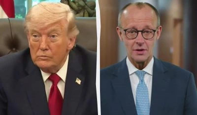 Трамп розкритикував Мерца і закликав його зайнятися війною в Україні