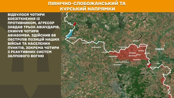 За добу на фронті відбулося 219 боїв - свіже зведення ЗСУ і карти13