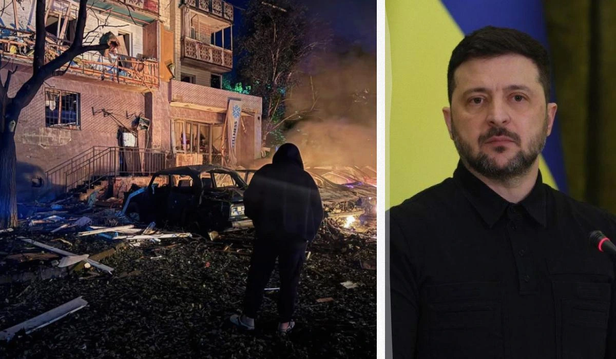 Вночі Росія здійснила одну з наймасованіших балістичних атак на Київ, - Зеленський
