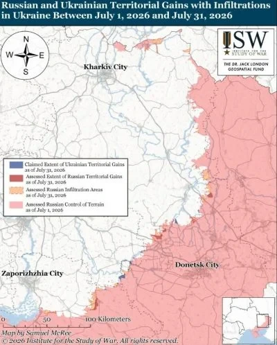 Наступ Росії провалився: в ISW оцінили "успіхи" окупантів у липні, – ISW